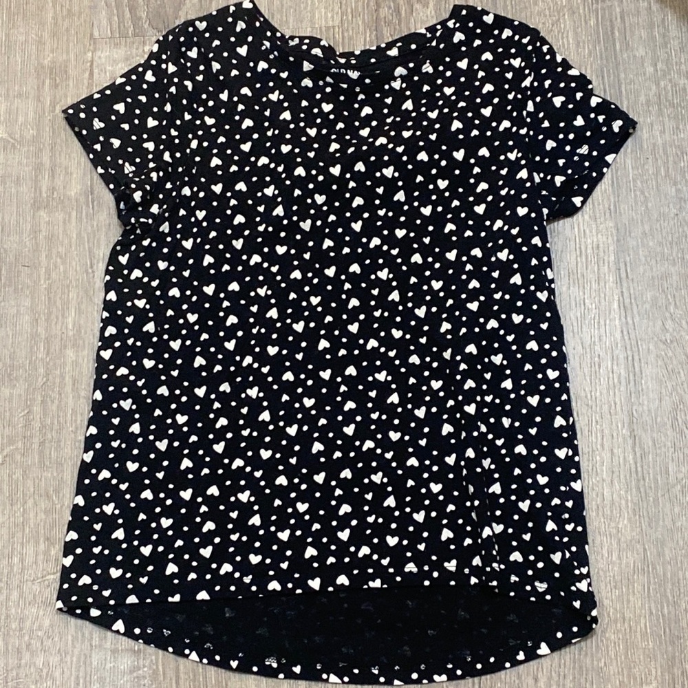 Valentines 💘 OLD NAVY • SOFTEST TEE • SZ. 14/16